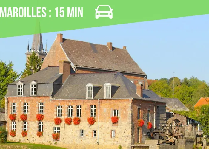 Apartment Le Petit Chateau Avesnois - Avec Terrasse Vue Sur Le Jardin